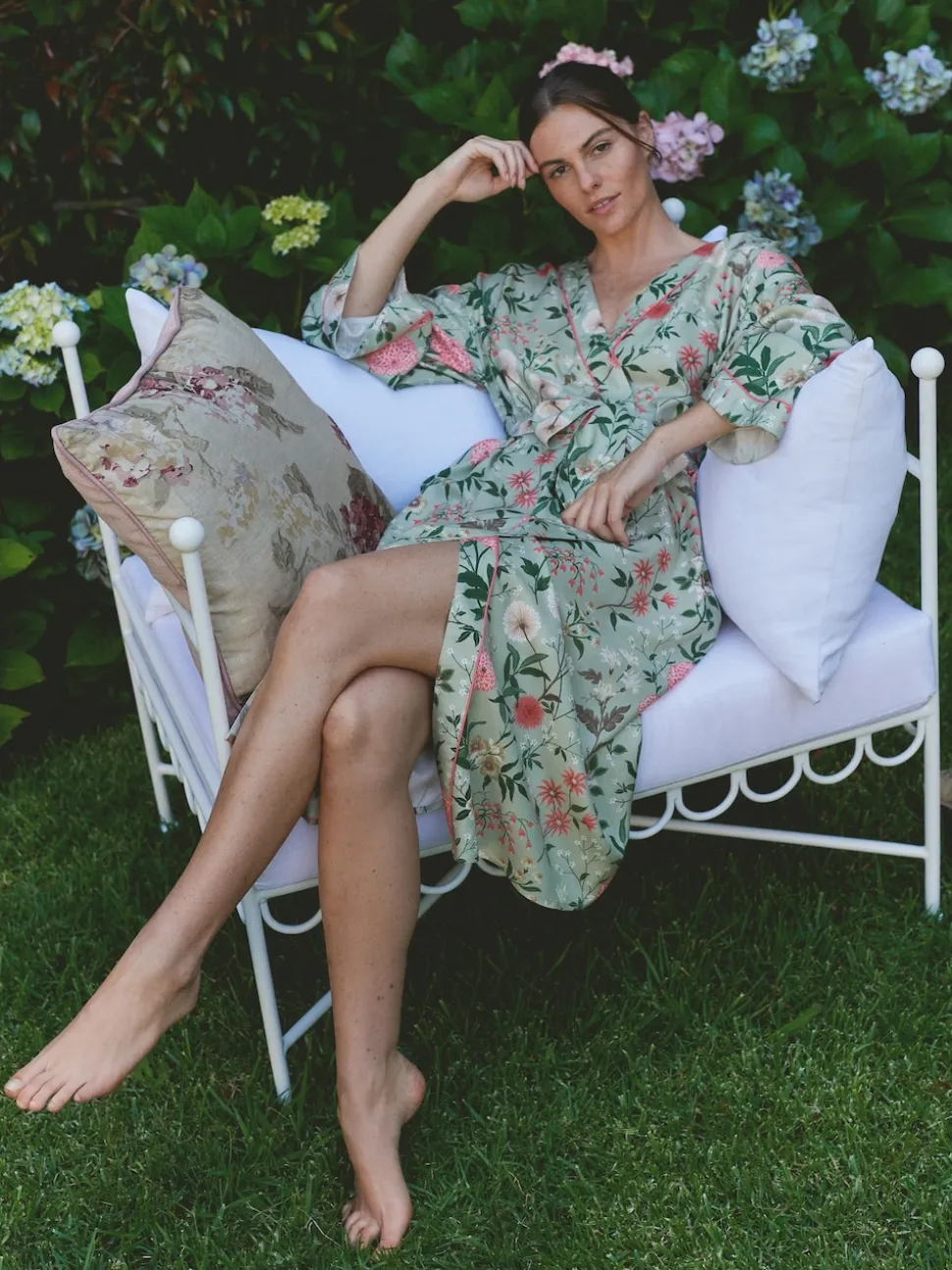 Laura Ashley Viscose Robe