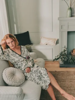 Laura Ashley Viscose Robe