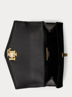 Lauren Ralph Lauren Farrah Velvet Small Satchel