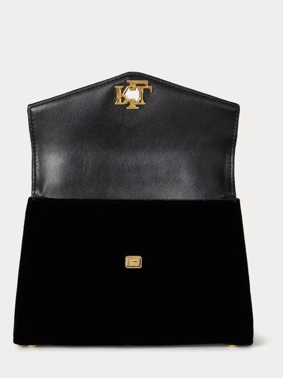 Lauren Ralph Lauren Farrah Velvet Small Satchel