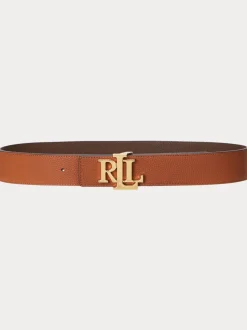 Lauren Ralph Lauren Leather Wide Reversible Belt