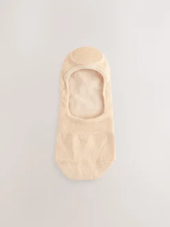 Licht beige - 5 Paar footsies