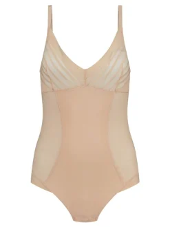 Licht beige - Bye Bra - Powermesh stringbody