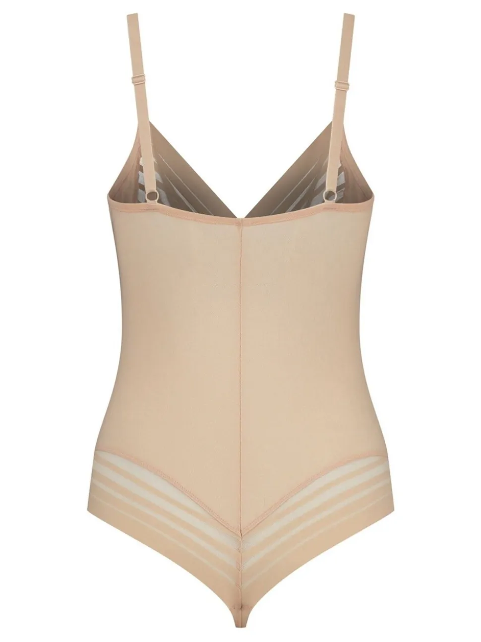 Licht beige - Bye Bra - Powermesh stringbody