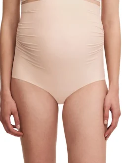 Licht beige - Chantelle Maternity Pure Smooth High Waisted Bump Knickers