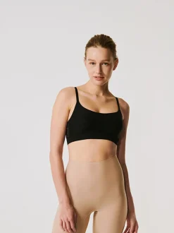 Licht beige - Chantelle zachte naadloze stretchshorts tot halverwege de dij met hoge taille en één maat