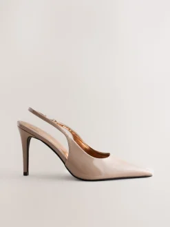 Licht beige - Forever Comfort® puntige schoenen met hielbandje