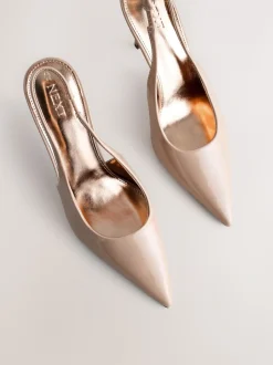 Licht beige - Forever Comfort® puntige schoenen met hielbandje