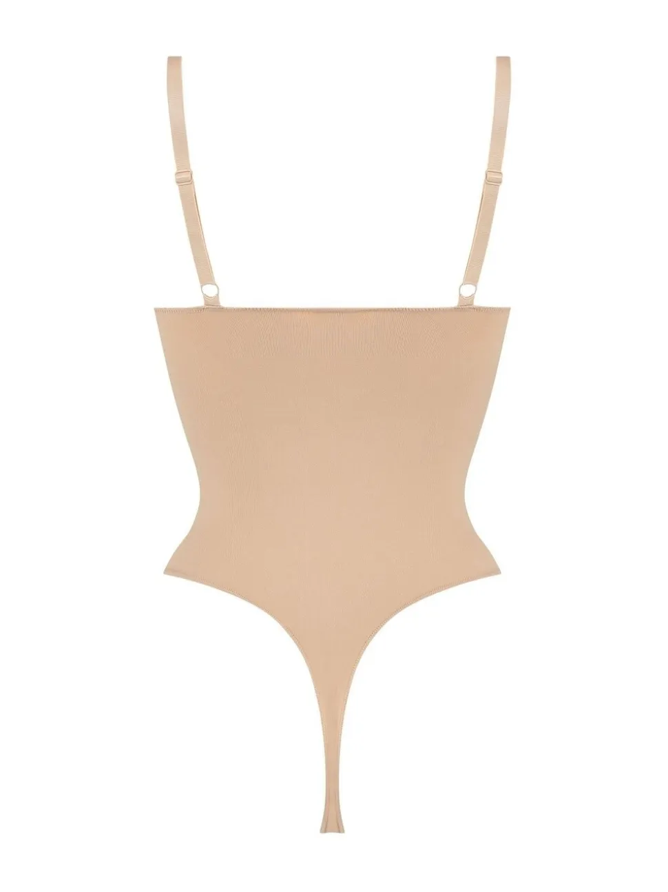 Licht beige - Hunkemöller naadloze hoogopgesneden Enhancing shapewear stringbody