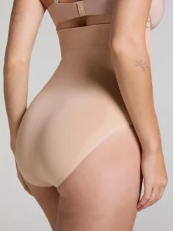 Licht beige - Hunkemöller Seamless Enhancing High Waisted Knickers