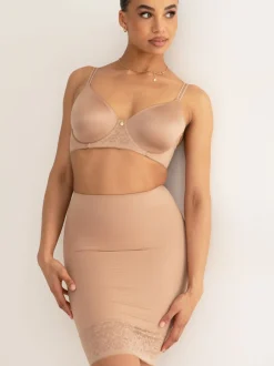 Licht beige - Pour Moi Effortless Tummy Control Half Slip Shapewear