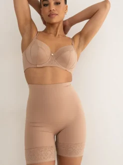 Licht beige - Pour Moi Effortless Tummy Control Thigh Slimmer Shapewear
