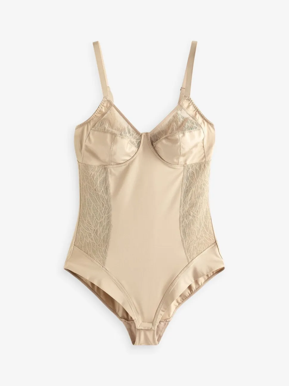 Licht beige - Total Support - Verzachtende body van microvezel