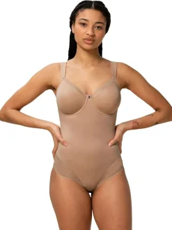 Licht beige - Triumph - True Shape Sensation - Vormgevende body met beugel