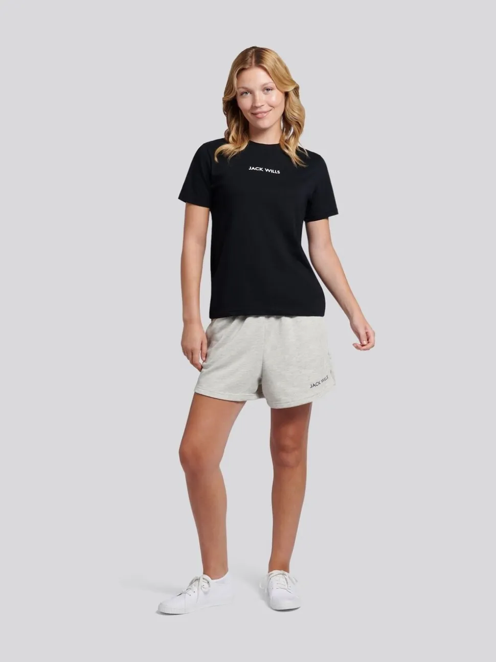 Lichtasgrijs gemêleerd - Jack Wills Stuckton LB Shorts
