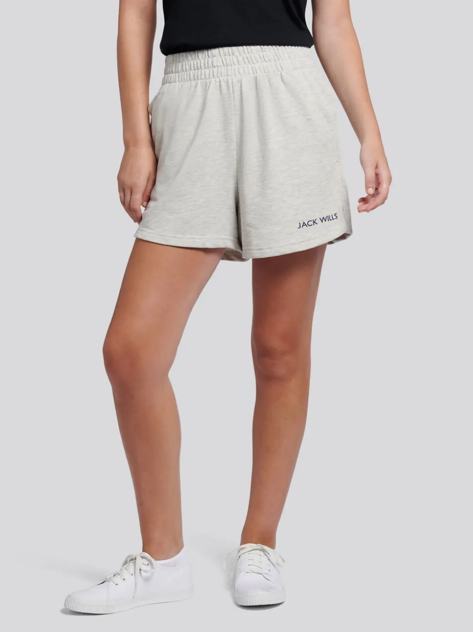 Lichtasgrijs gemêleerd - Jack Wills Stuckton LB Shorts