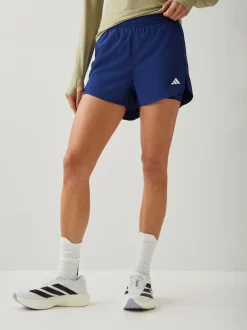 Lichtblauw - adidas Workout Essentials 2In1 Shorts