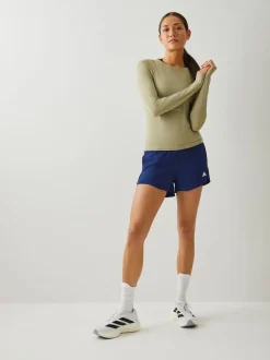 Lichtblauw - adidas Workout Essentials 2In1 Shorts
