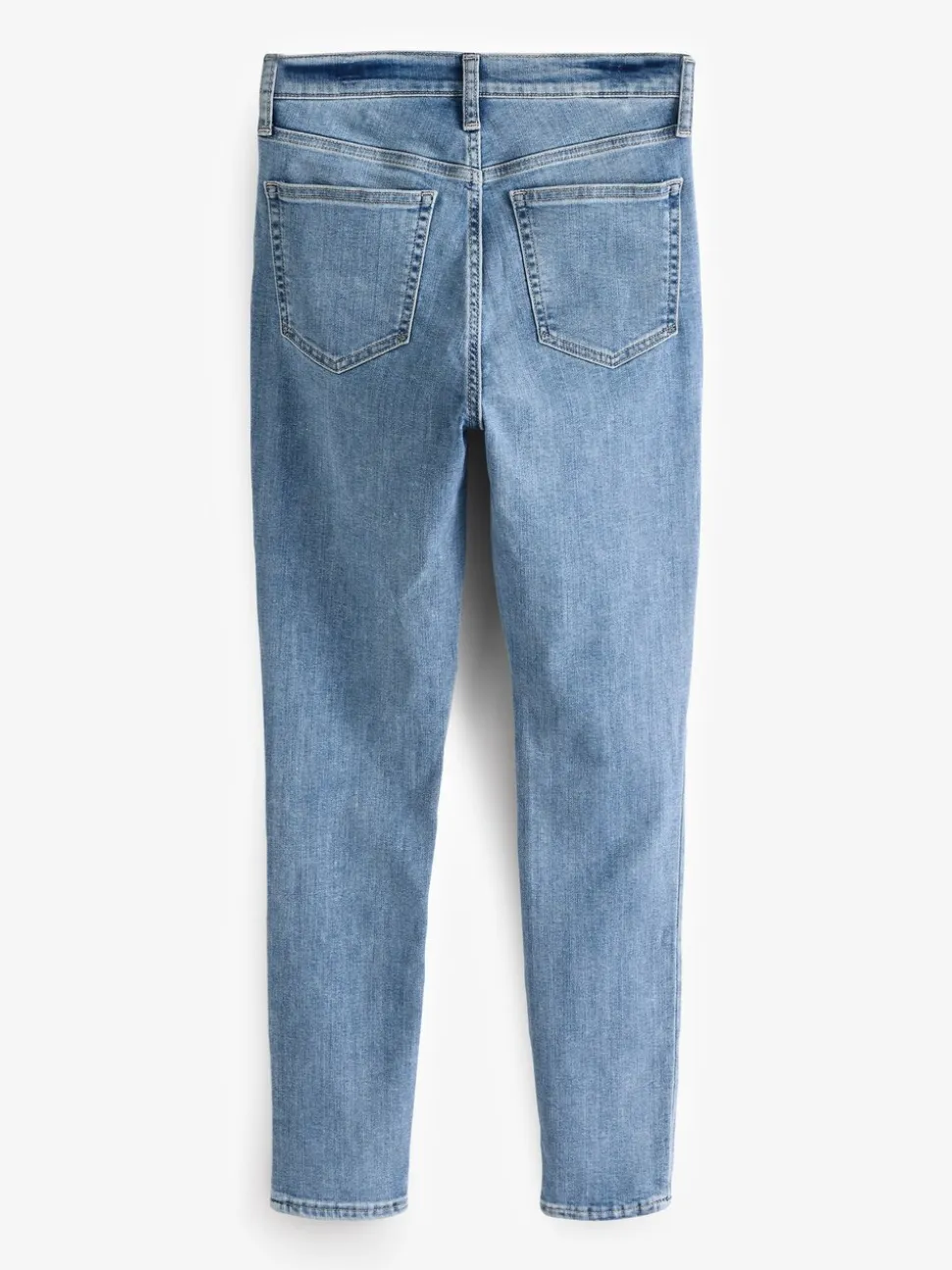Lichtblauw - Gap echte stretch skinny jeans met hoge taille