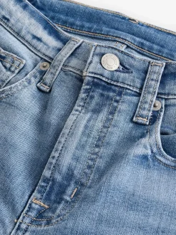 Lichtblauw - Gap echte stretch skinny jeans met hoge taille