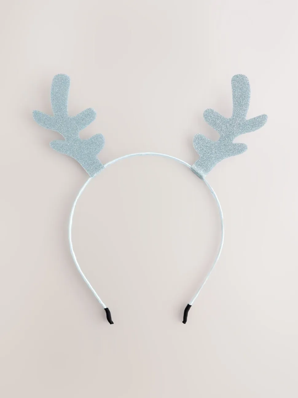Lichtblauw - Kerstmis rendier Antler glitterhoofdband