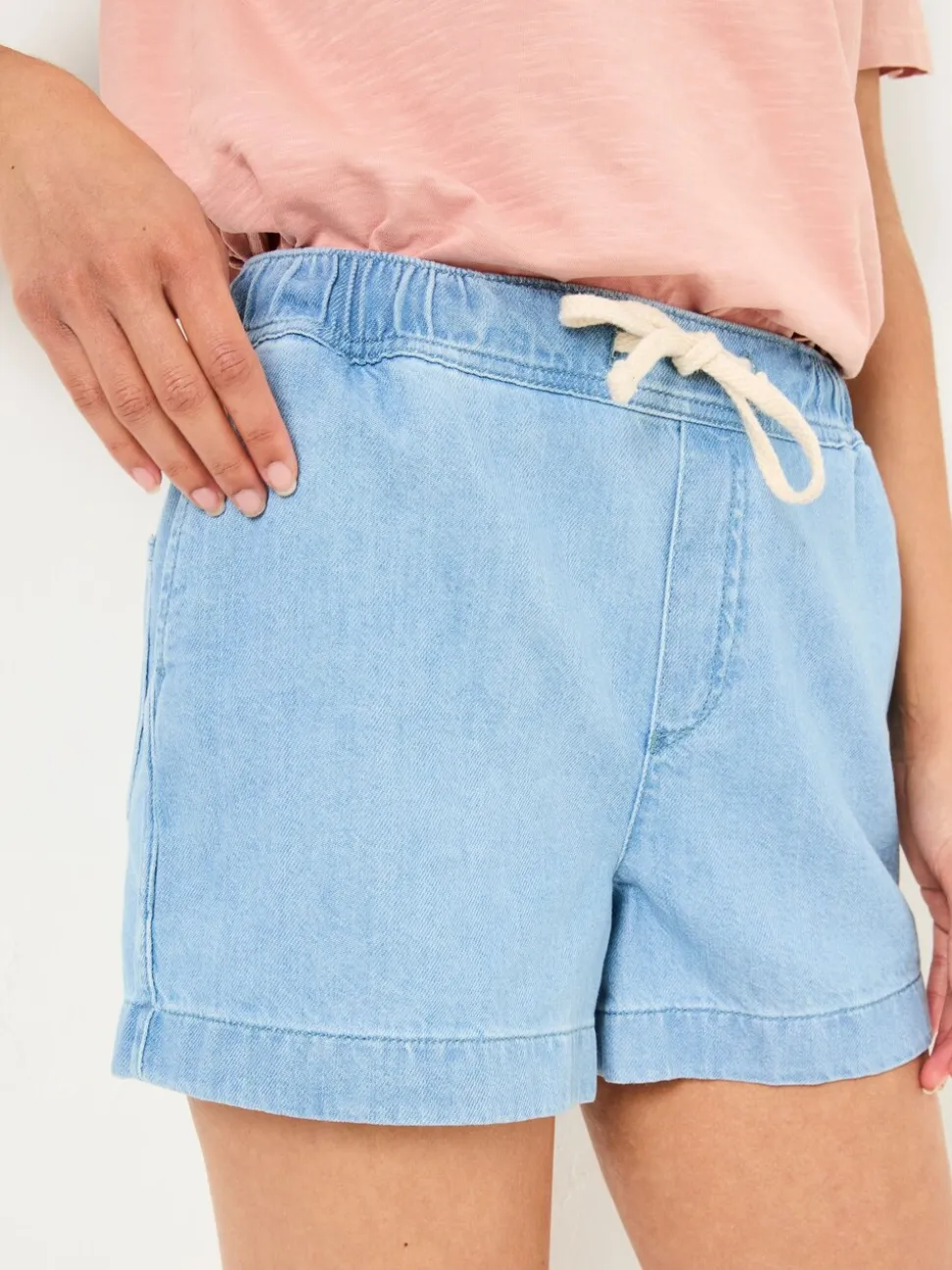 Lichtblauw vintage - FatFace Drawstring Short