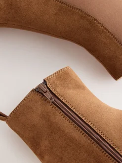 Lichtbruin - Chelsea-stijl western cowboy Boots
