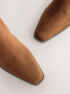 Lichtbruin - Chelsea-stijl western cowboy Boots
