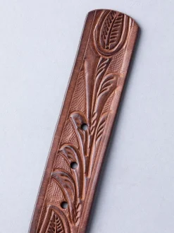 Lichtbruin - Lakeland Leather - Leren riem met reliëf