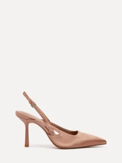 Lichtbruin - Linzi Rhea Slingback hakken