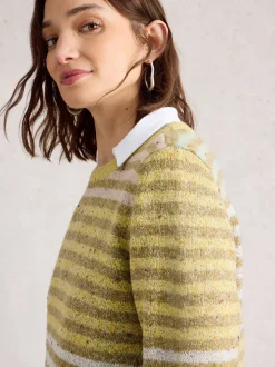 Lichtgeel - White Stuff Talia Nep Jumper