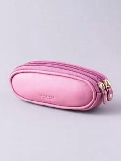 Lichtpaars - Lakeland Leather dubbele brillenkoker