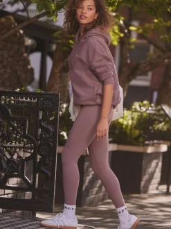 Lichtpaars - self. Legging met hoge taille