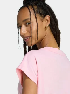 Lichtroze - adidas Essentials jersey T-shirt