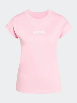 Lichtroze - adidas Essentials jersey T-shirt