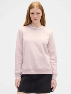 Lichtroze - Gap - Relaxed sweatshirt met logo