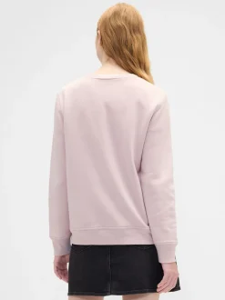 Lichtroze - Gap - Relaxed sweatshirt met logo