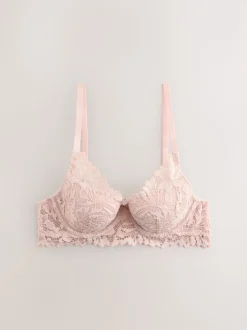 Lichtroze - Kanten ultieme comfortabele beha
