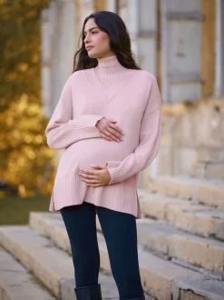 Lichtroze - Seraphine Knitted Merino Wool Maternity & Nursing Jumpers 3 Piece
