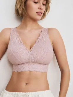 Lichtroze - Total Support Lace Bra