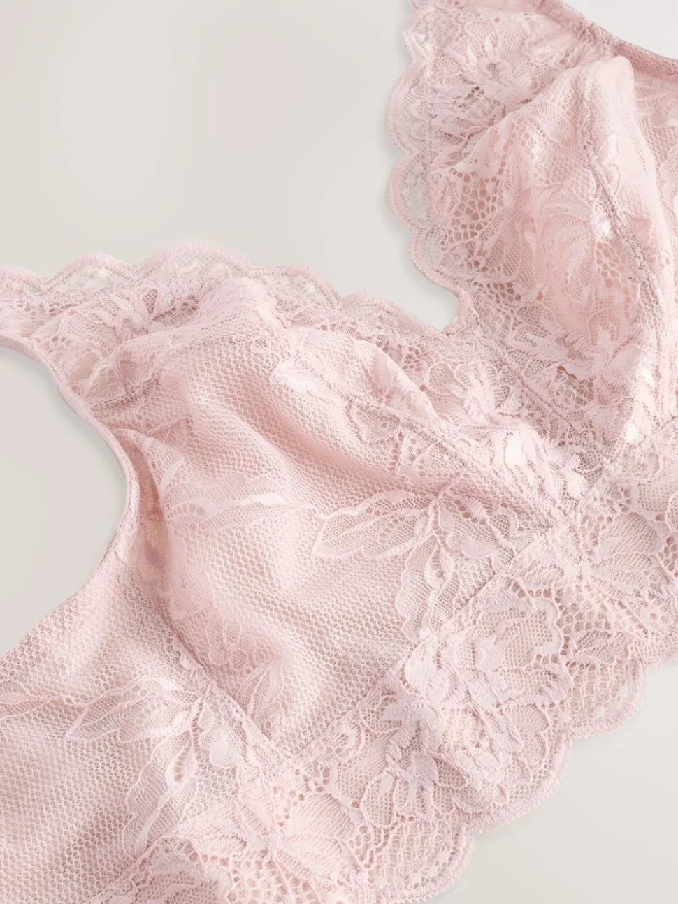 Lichtroze - Total Support Lace Bra