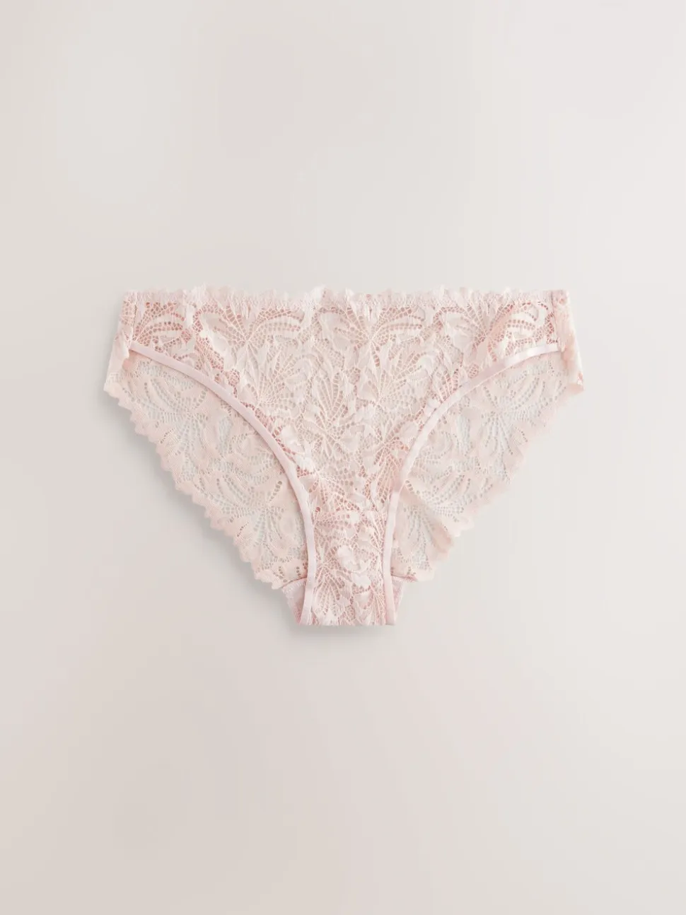 Lichtroze - Ultimate Comfort kanten slip verpakking van 2