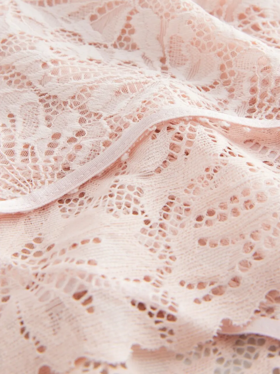 Lichtroze - Ultimate Comfort kanten slip verpakking van 2