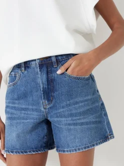 Light Blue Authentic - Hush Essential Denim Shorts