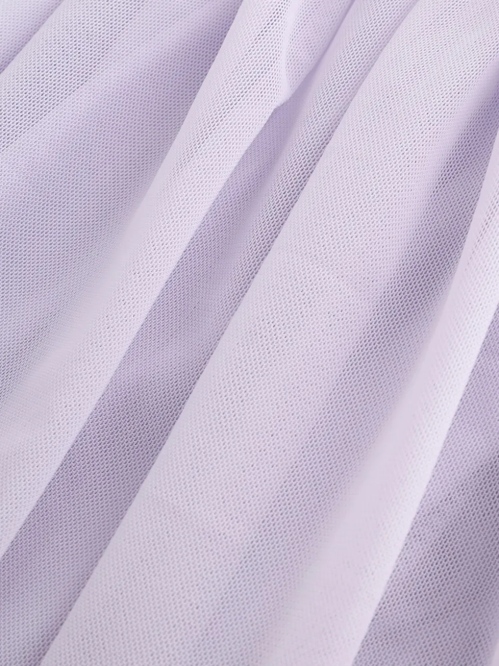 Lila-paars - Multiway mesh Maxi-jurk voor Bruiloftsgasten
