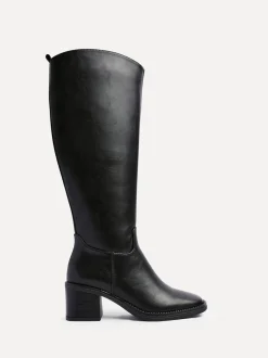 Linzi Brandy Block Heel High Leg Boots