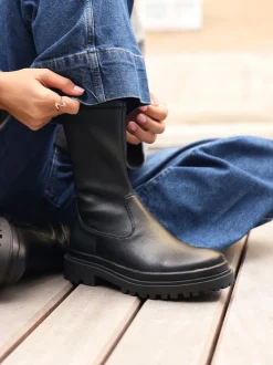 Linzi Edge Stretch Ankle Boots
