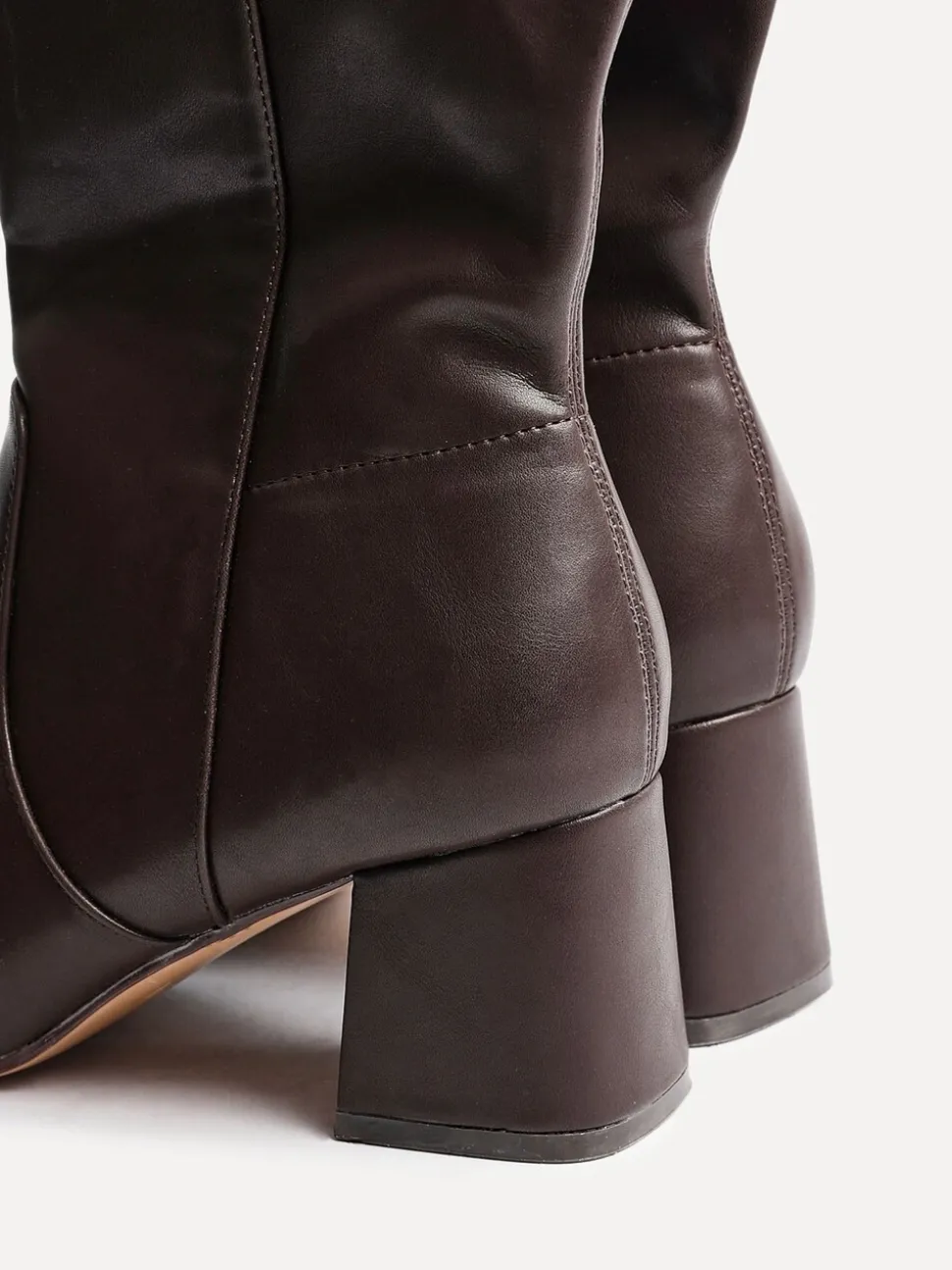 Linzi Fable Wide Fit Block Heeled High Leg Boots