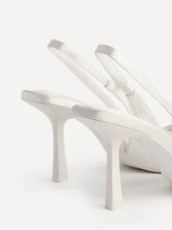 Linzi Matched Bruidsschoenen met Slingback en Hak