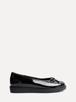 Linzi Wide Fit Wendi Pumps With Bow Detail